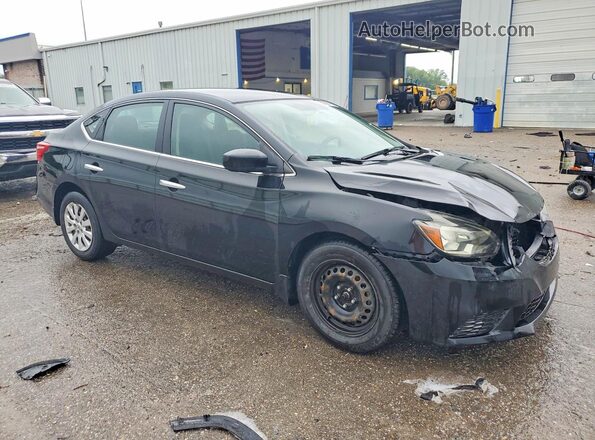 3N1AB7AP2HY400519 2017 NISSAN SENTRA Black Front right