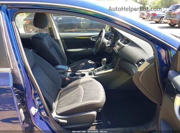 3N1AB7AP2JL627082 2018 NISSAN SENTRA Blue Սալոնի դիմացի տեսք