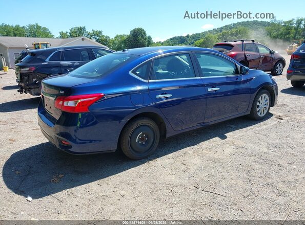 3N1AB7AP2JL627082 2018 NISSAN SENTRA Blue Հետևի աջ