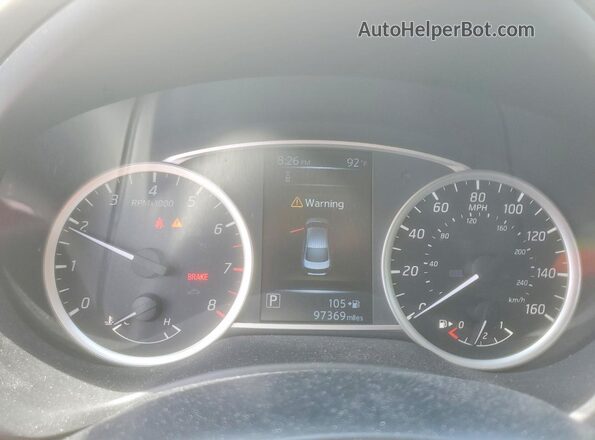 3N1AB7AP2JL636509 2018 NISSAN SENTRA Silver Widok zestawu wskaźników