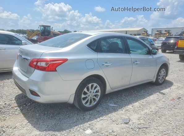 3N1AB7AP2JL636509 2018 NISSAN SENTRA Silver Tył prawy