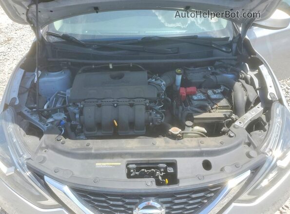 3N1AB7AP2JL636509 2018 NISSAN SENTRA Silver Widok wnętrza z tyłu