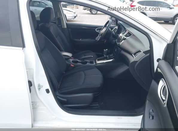 3N1AB7AP2JL646974 2018 NISSAN SENTRA White წინა სალონის ხედი