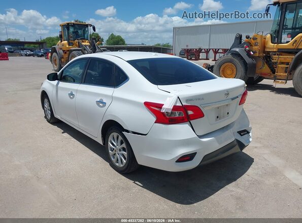3N1AB7AP2JL646974 2018 NISSAN SENTRA White უკანა მარცხენა