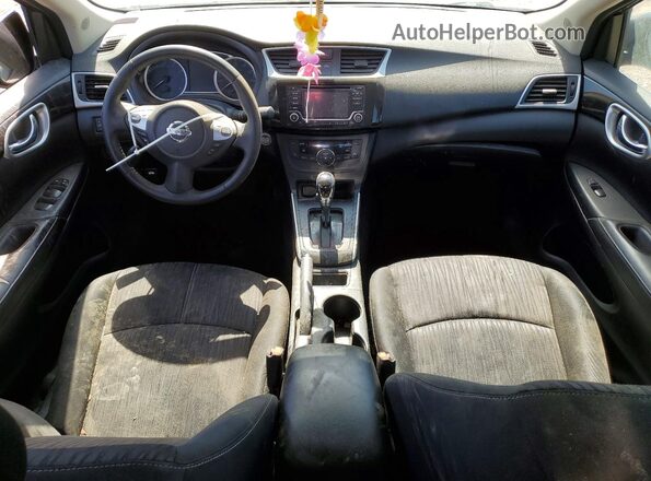3N1AB7AP2JL652614 2018 NISSAN SENTRA Blue Dashboard view