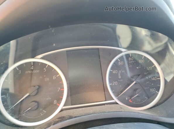 3N1AB7AP2JL652614 2018 NISSAN SENTRA Blue Instrument cluster view