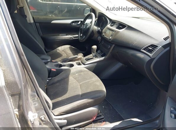 3N1AB7AP2JY260266 2018 NISSAN SENTRA Brown წინა სალონის ხედი