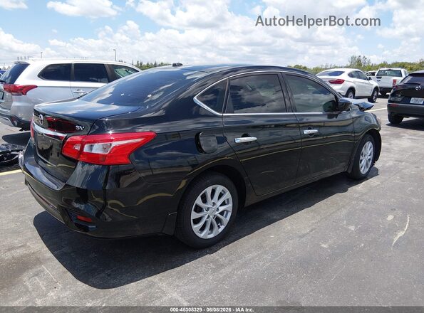 3N1AB7AP2JY267413 2018 NISSAN SENTRA Black Tył prawy