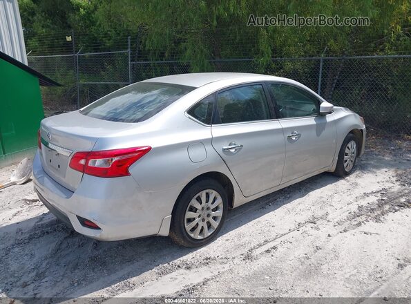 3N1AB7AP2JY319414 2018 NISSAN SENTRA Silver უკანა მარჯვენა