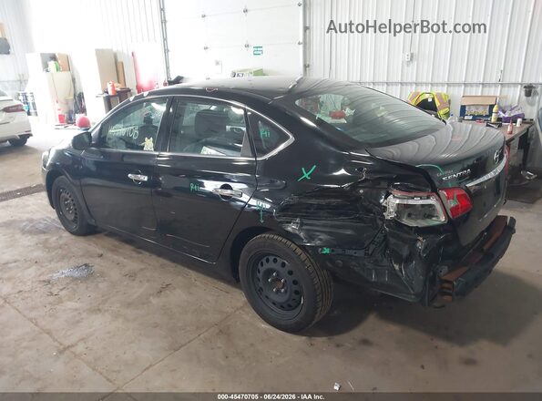 3N1AB7AP2JY326184 2018 NISSAN SENTRA Black Հետևի ձախ