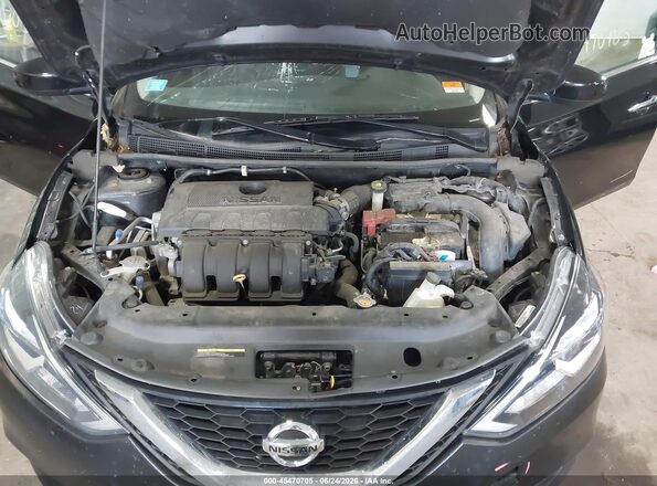 3N1AB7AP2JY326184 2018 NISSAN SENTRA Black Հետևի տեսք