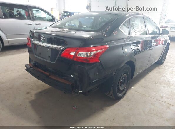 3N1AB7AP2JY326184 2018 NISSAN SENTRA Black Դիմացի տեսք