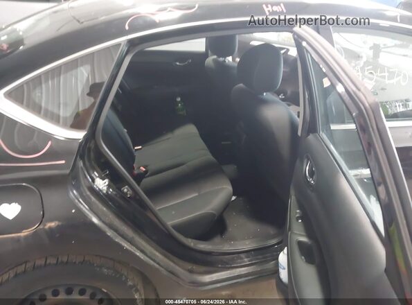 3N1AB7AP2JY326184 2018 NISSAN SENTRA Black VIN կոդի պիտակի տեսք