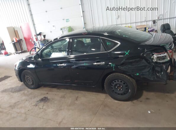 3N1AB7AP2JY326184 2018 NISSAN SENTRA Black Սալոնի 360 աստիճան տեսք
