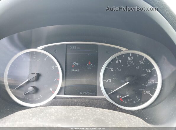 3N1AB7AP2KL604855 2019 NISSAN SENTRA Black Widok tylnych siedzeń