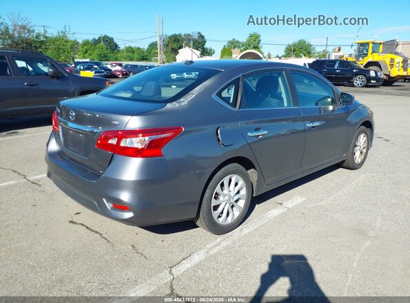 3N1AB7AP2KL612485 2019 NISSAN SENTRA Gray უკანა მარჯვენა