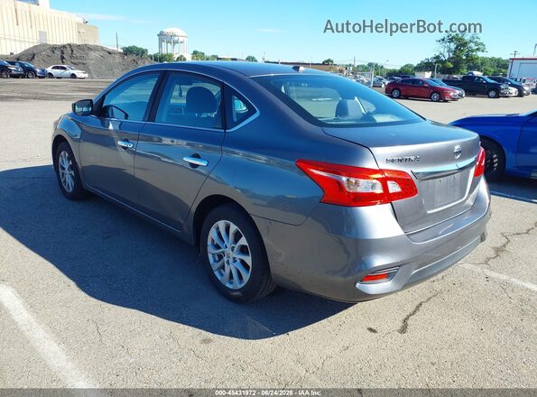 3N1AB7AP2KL612485 2019 NISSAN SENTRA Gray უკანა მარცხენა