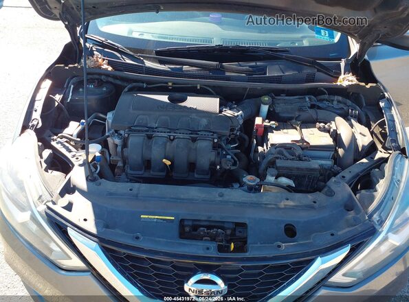 3N1AB7AP2KL612485 2019 NISSAN SENTRA Gray უკანა ხედი