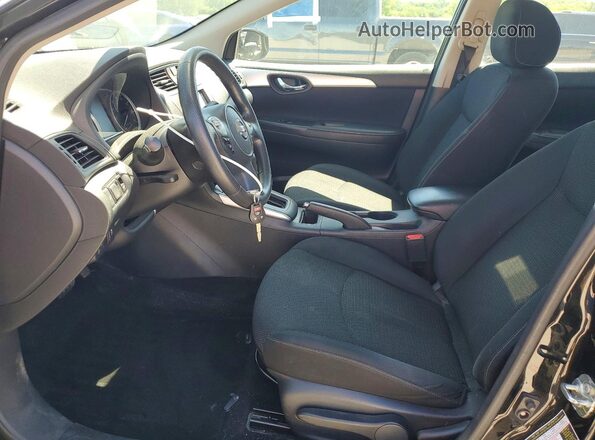 3N1AB7AP2KY214499 2019 NISSAN SENTRA Black Vista interior delantera