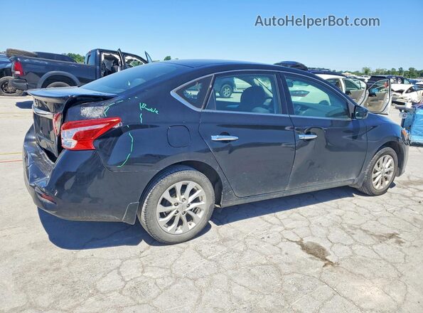 3N1AB7AP2KY214499 2019 NISSAN SENTRA Black Trasero derecho