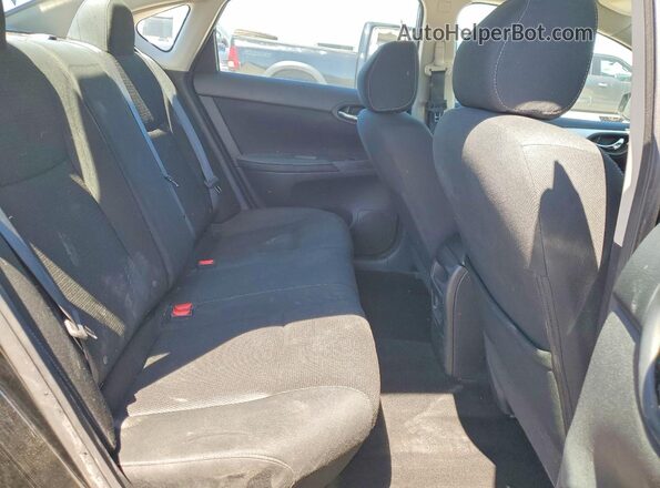 3N1AB7AP2KY214499 2019 NISSAN SENTRA Black Vista de los asientos traseros