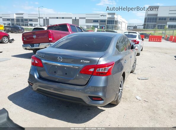3N1AB7AP2KY234350 2019 NISSAN SENTRA Gray Հետևի աջ