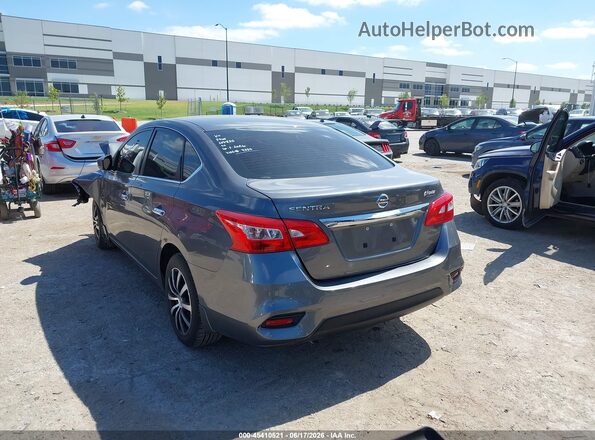 3N1AB7AP2KY234350 2019 NISSAN SENTRA Gray Հետևի ձախ
