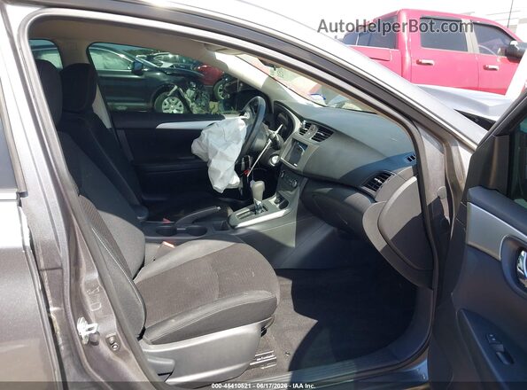 3N1AB7AP2KY234350 2019 NISSAN SENTRA Gray Սալոնի դիմացի տեսք