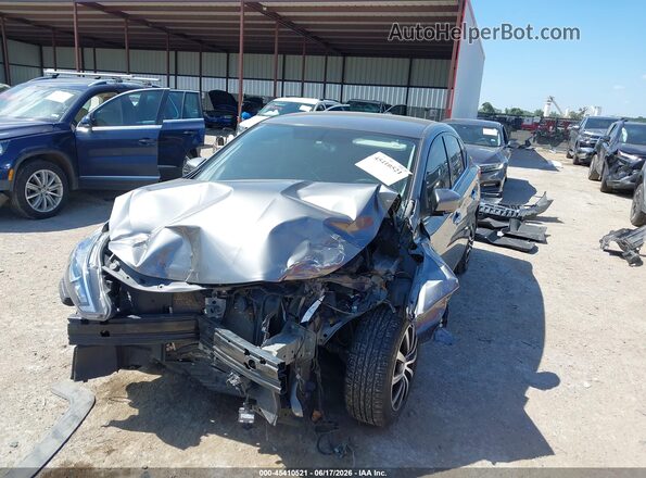 3N1AB7AP2KY234350 2019 NISSAN SENTRA Gray Առջևի ձախ երեք քառորդ տեսարան