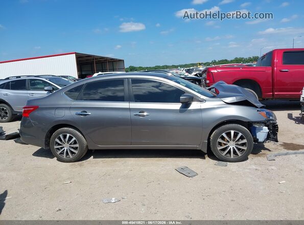 3N1AB7AP2KY234350 2019 NISSAN SENTRA Gray Սալոնի հետևի տեսք
