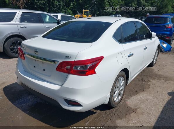 3N1AB7AP2KY235336 2019 NISSAN SENTRA White Rear right