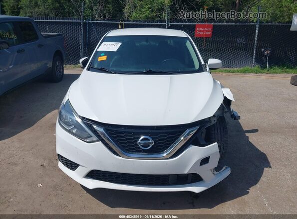 3N1AB7AP2KY235336 2019 NISSAN SENTRA White Rear interior view