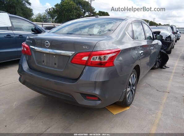 3N1AB7AP2KY237832 2019 NISSAN SENTRA Gray უკანა მარჯვენა