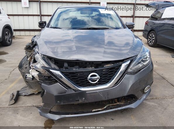 3N1AB7AP2KY237832 2019 NISSAN SENTRA Gray წინა ხედი