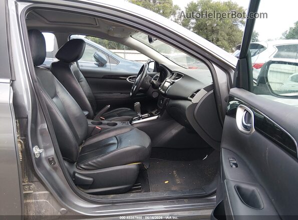 3N1AB7AP2KY237832 2019 NISSAN SENTRA Gray წინა სალონის ხედი