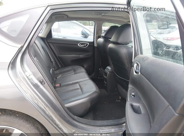3N1AB7AP2KY237832 2019 NISSAN SENTRA Gray VIN კოდის სტიკერის ხედი