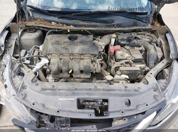 3N1AB7AP2KY237832 2019 NISSAN SENTRA Gray უკანა ხედი