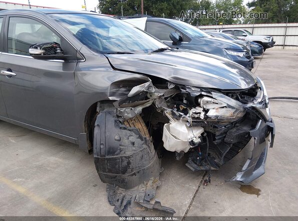 3N1AB7AP2KY237832 2019 NISSAN SENTRA Gray 