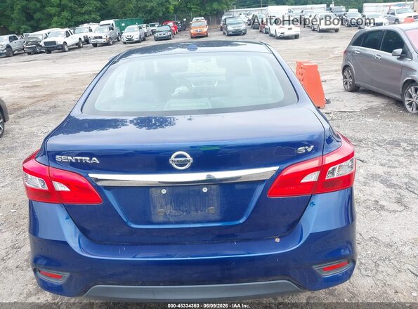 3N1AB7AP2KY257255 2019 NISSAN SENTRA Blue 