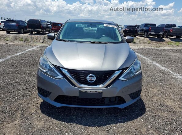 3N1AB7AP2KY263945 2019 NISSAN SENTRA Серый 