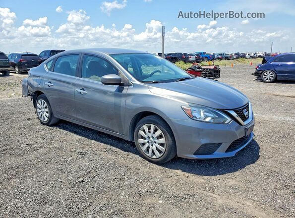 3N1AB7AP2KY263945 2019 NISSAN SENTRA Серый 