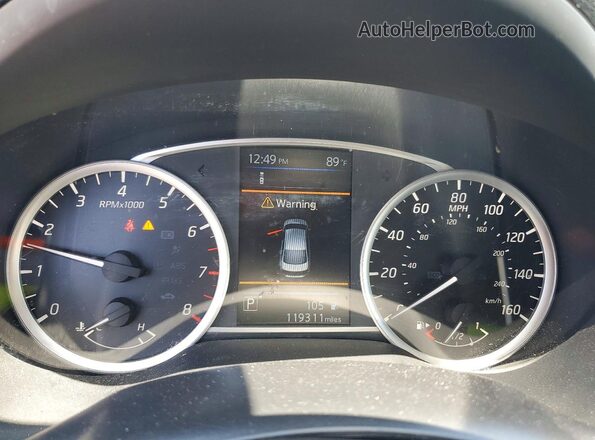 3N1AB7AP2KY263945 2019 NISSAN SENTRA Серый 