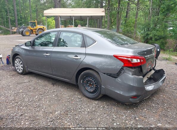 3N1AB7AP2KY310715 2019 NISSAN SENTRA Gray უკანა მარცხენა
