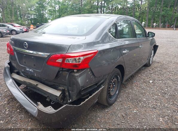 3N1AB7AP2KY310715 2019 NISSAN SENTRA Gray უკანა მარჯვენა