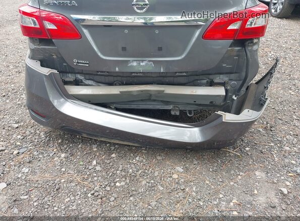 3N1AB7AP2KY310715 2019 NISSAN SENTRA Gray ხელსაწყოთა პანელის ხედი