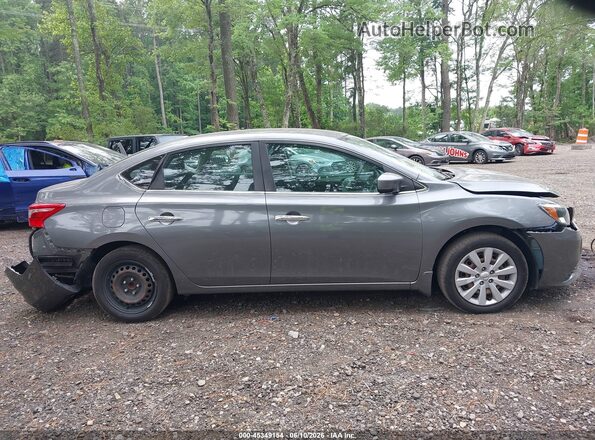 3N1AB7AP2KY310715 2019 NISSAN SENTRA Gray სალონის 360-გრადუსიანი ხედი