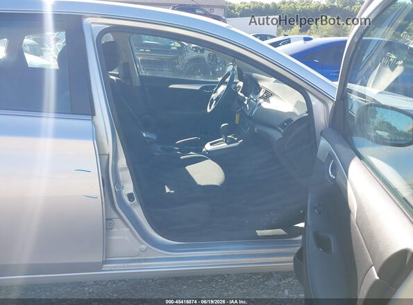 3N1AB7AP2KY319124 2019 NISSAN SENTRA Silver Vista interior delantera