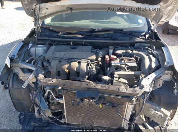 3N1AB7AP2KY319124 2019 NISSAN SENTRA Silver Vista trasera