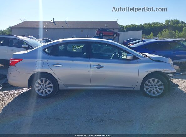 3N1AB7AP2KY319124 2019 NISSAN SENTRA Silver Vista interior de 360 grados