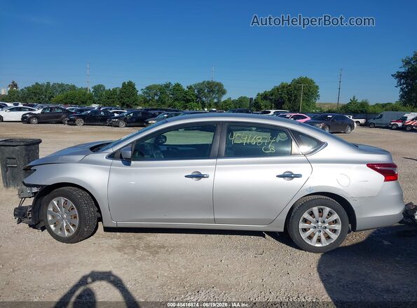 3N1AB7AP2KY319124 2019 NISSAN SENTRA Silver 
